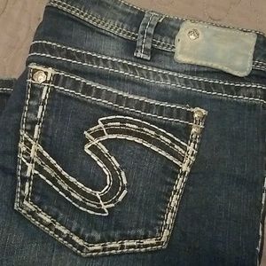 Silver Aiko Baby Boot jeans